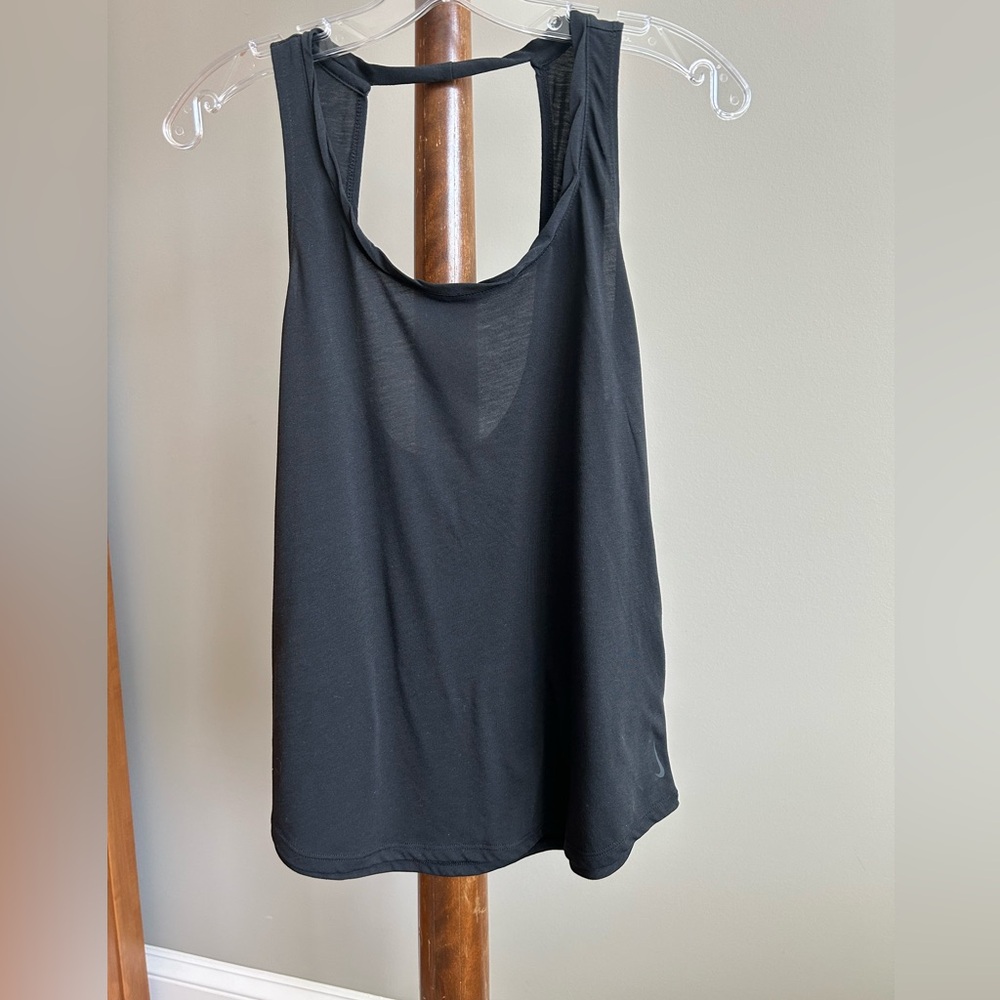 Nike Dri-Fit Tank Top Black Size M Athletic workout gym yoga casual